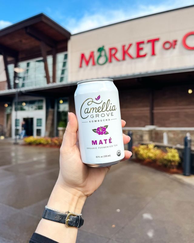 Our Maté Kombucha is now available at Market of Choice! 🧉🌈

As our Chai sells out for the season, you’ll start to see our Maté Kombucha make its retail debut with our friends at @marketofchoice! 💕🙌

And to celebrate all month long, you’ll find all of our Kombuchas on sale! 🪩⚡️

#CamelliaGrove #KombuchaForTeaLovers #PDX #PortlandOR #TeaLover #KombuchaTea